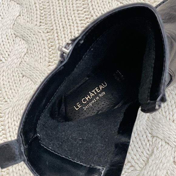 Le Château Block Heel Zip-Up Ankle Booties - Picture 9 of 12